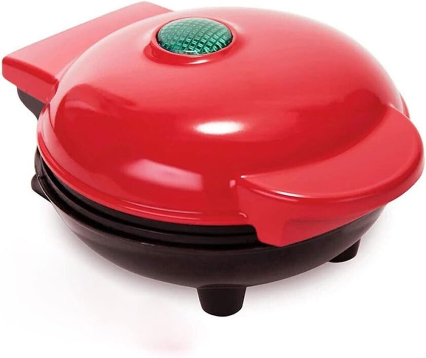 Electric Mini Waffle Maker Double-Sided Heating Home Breakfast Roaster Kitchen Small Dessert Cooking Machine - Image 6